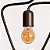 Plafon Lira E27 51,5cm | Usina Design Iluminação 25015-1 - Imagem 1