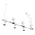 Pendente Dirham 6xG9 + 6xMR16 | Usina Design Iluminação 25050-6 - Imagem 3