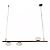 Pendente Aivi LED 21W 4000K 1000mm Design Moderno 19751-100LED4 - Imagem 1
