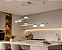Pendente Aivi Duo LED 42W 3000K 1200mm Design Moderno 19752-120LED3 - Imagem 2