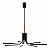 Pendente Kira LED 30W 4000K Ø700mm Design Moderno 19820-6LED4 - Imagem 1