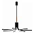 Pendente Kira LED 40W 3000K Ø1180mm Design Moderno 19820-10LED3 - Imagem 1