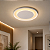 Embutido Eclipse 3x E27 G45 Ø405mm Design Moderno 232-3E - Imagem 2
