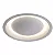 Embutido Eclipse LED 50W 4000K Ø570mm Design Moderno 233-6LED4 - Imagem 1