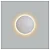 Arandela Eclipse LED 25W 4000K Ø210mm Design Moderno 239-20LED4 - Imagem 1