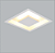Embutido Home LED 50W 3000K 650mm Design Moderno 250-6LED3 - Imagem 2