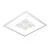 Embutido Ruler Usina Design Quadrado 4x E27 + 4x MR16 500mm 3702-51 - Imagem 1