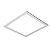 Embutido Ruler Usina Design Quadrado 4x E27 + 4x AR70 500mm 3703-51 - Imagem 1