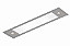 Embutido Ruler Usina Design Retangular 4x T8 LED 60cm + 2x PAR20 3720-90F - Imagem 1