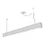 Pendente Tropical Usina Design Chumbador Luz Direta e Indireta 2x T8 LED 60cm 4019-65F - Imagem 1
