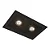 Embutido Premium Retangular 170x350mm para 2 PAR30 – Iluminação Técnica Direcionada -4322-35 - Imagem 1