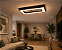 Plafon Cherry Retangular 350x700x120mm com 8 Soquetes E27 – Iluminação Decorativa para Ambientes Amplos -4540-70 - Imagem 1