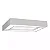 Plafon Cherry Retangular 350x700x120mm com 8 Soquetes E27 – Iluminação Decorativa para Ambientes Amplos -4540-70 - Imagem 3
