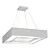 Pendente Cherry Quadrado 600x600x120mm com 8 Soquetes E27 – Iluminação Decorativa de Grande Porte 4541-62 - Imagem 1