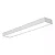 Plafon Tropical Slim 75x650x85mm para T8 LED 60cm – Iluminação Linear Compacta 4705-65F - Imagem 1
