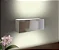 Arandela Avenca com Vidro e Lente 150x120x150mm com Palito LED Curto – Iluminação Decorativa de Parede 5113-1 - Imagem 1