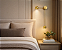Arandela Conchiglia Dupla 370x630x90mm LED 10W 2700K – Iluminação Decorativa Escultural 5797-41E - Imagem 2