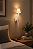 Arandela Duquesa 600mm com Cúpula de Alumínio e Canopla Quadrada – Iluminação Decorativa para Parede 5800-60 - Imagem 2