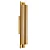 Arandela Cana com Canopla Centralizada Ø38x350x55mm para 2 MR11 – Iluminação Direcionada Minimalista 5815-35 - Imagem 1