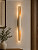 Arandela Tocha com Canopla Centralizada 38x1000x55mm para 2 MR11 – Iluminação Direcionada Minimalista 5820-100 - Imagem 1