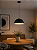 Pendente Balón sem Difusor Ø490x230mm para 1 E27 – Iluminação Decorativa Moderna 16015-48 - Imagem 2