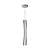 Pendente Corneta Ø70x450mm para 1 MR16 – Iluminação Decorativa Direcionada 16095-45 - Imagem 1