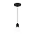 Pendente Unique Ø110x70mm para 1 E27 – Iluminação Decorativa Minimalista 16105-1 - Imagem 2