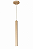 Pendente Ducto Ø70mm para PAR20 Ø70x300mm – Iluminação Direcionada Moderna 16254-30E - Imagem 1