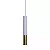 Pendente Ducto Biton Ø38mm para MR11 Ø38x400mm – Iluminação Direcionada Moderna 16270-40 - Imagem 1