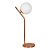 Abajur Angular com Globo Ø200mm para E27 – Iluminação Decorativa Moderna 16462-20 - Imagem 2