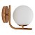 Arandela Angular com Globo Ø140mm para E27 – Iluminação Decorativa Moderna 16464-14 - Imagem 1