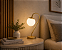 Abajur Soul com Globo Ø120mm para G9 – Iluminação Decorativa Contemporânea 16532-1 - Imagem 1