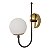 Arandela Soul com Globo Ø120mm para G9 – Iluminação Decorativa Contemporânea 16533-1 - Imagem 1