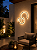 Plafon Arandela Volta Meia Lua Ø520mm com Iluminação Externa – Preparado para Fita de LED 16658-52 - Imagem 1