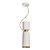 Pendente Cacharrel Ø125x380mm para Lâmpada E27 16716-12 - Imagem 1