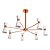 Pendente Campa Luz Direta Ø805x545mm para 7 Lâmpadas MR16 16752-7 - Imagem 1