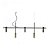 Pendente Barão Usina Design Suspensão Cabos de Aço e Cabo Rayon 38x1210x435mm 5 Lâmpadas MR11 16815-5 - Imagem 1