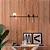 Pendente Vittu Usina Design com Globo de Vidro 140x1200x300mm 2 MR16 + 1 E27 G45 16845-120 - Imagem 2