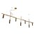 Pendente Platinum Usina Design Linear 38x1300x445mm 7 MR11 16930-130 - Imagem 1