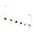 Pendente Sonata Usina Design 230x1300x250mm 6 Globos G9 16950-6 - Imagem 1