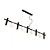 Pendente Miscela Usina Design Canopla 38x850x200mm 3 MR11 + 2 G9 16990-5CA - Imagem 1