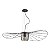 Pendente Águila Usina Design Ø600x160mm 1 E27 17192-1 - Imagem 1