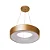 Pendente Dândi Usina Design LED Ø440x90mm 20,5W 3000K 2035lm Bivolt 19002-44LED3 - Imagem 1