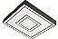 Plafon Convert Pro Usina Design 2 Aros LED 84,4W 3000K 5050lm Bivolt 19226-62LED3 - Imagem 1