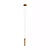 Pendente Beer Usina Design LED 3W 3000K 230lm Bivolt Ø28x300mm 19371-03LED3 - Imagem 1