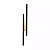 Arandela Plafon Blend Slim Usina Design LED 36,6W 4000K 1955lm Bivolt – Iluminação Direta Perfis Desalinhados 19418-77LED4 - Imagem 1