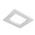 Plafon Arandela Pegasus Quadrado Usina Design LED 66,4W 3000K 8635lm Bivolt 19472-42LED3 - Imagem 1
