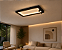 Plafon Arandela Pegasus Retangular Usina Design com 2 Spots Beer LED 104,4W 3000K 13575lm Bivolt 19476-81LED3 - Imagem 1