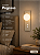 Arandela Pegasus Usina Design com Globo e Interruptor LED 20W 3000K 2600lm Bivolt 19498-39LED3 - Imagem 1
