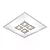 Embutido Box Usina Design Iluminação Central para Lâmpadas E27 e MR16 30300-50 - Imagem 1